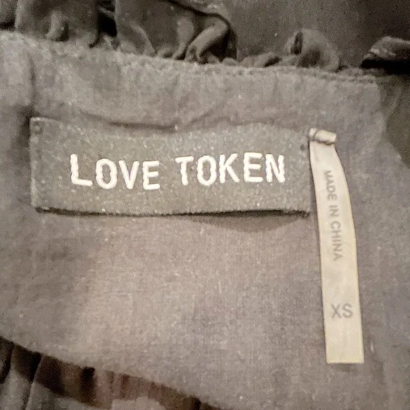 Love Token Roland Midi Dress in Black, Size XS - Picture 5 of 7